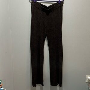 Barefoot Dreams Cozychic Lite pull on pant Size 1X, Brown